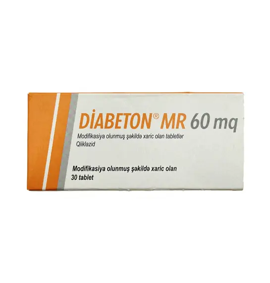 Diabeton MR 60 mg N30 tb - 1