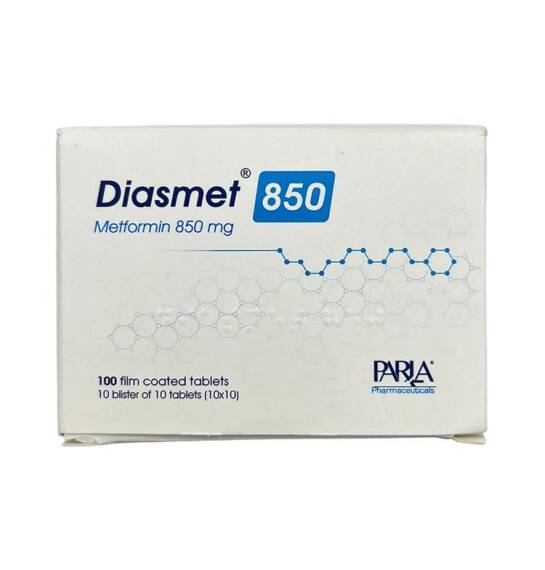 DIASMET 850MG N100 TB - 1