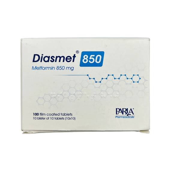 DIASMET 850MG N100 TB - 1