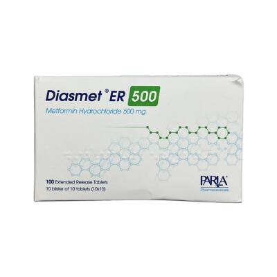 DIASMET ER 500MG N100 TB - 