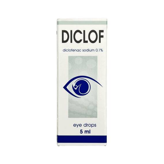 Diklof 0,1% 5 ml göz damlası - 1