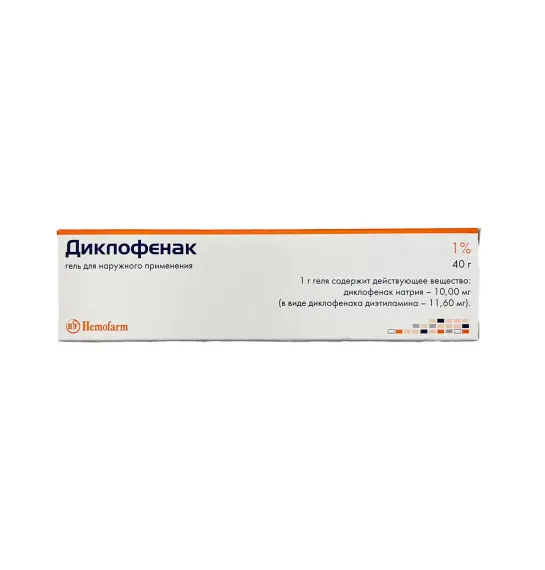 Diklofenak 11.6 mq 40 qr gel - 1