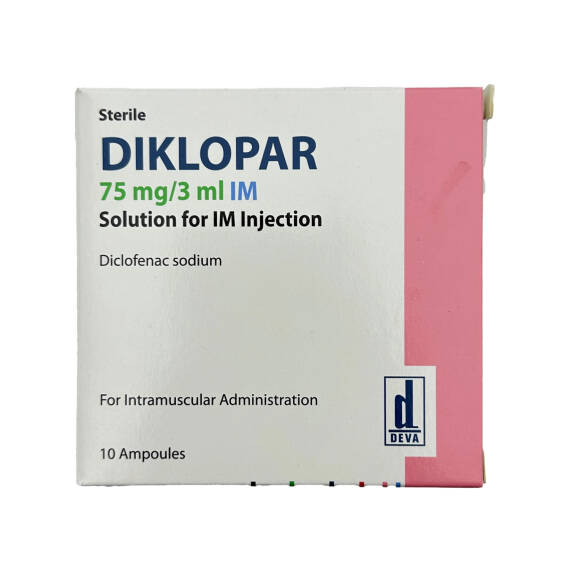 Diklopar 75 mq /3 ml N10 ampul - 1