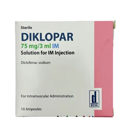 Diklopar 75 mq /3 ml N10 ampul - 1