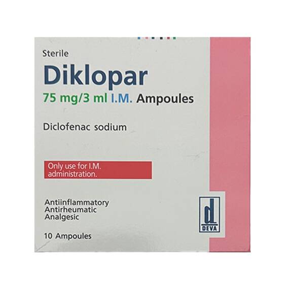 DIKLORON 75MG 3ML N10 AMP - 1