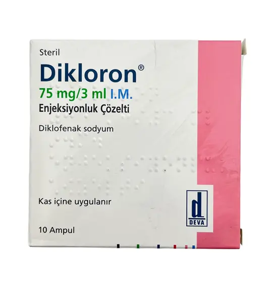 DIKLORON 75MG 3ML N10 AMP - 1