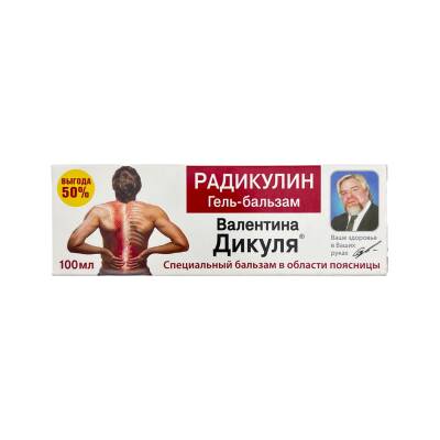Dikulya Valentina Balzam Radikulin, 100 ml - 