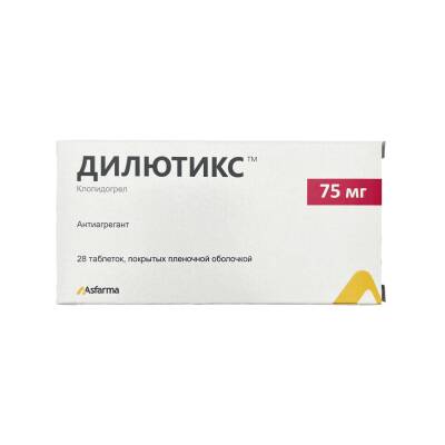 Dilutiks 75 mq N28 tablet - 