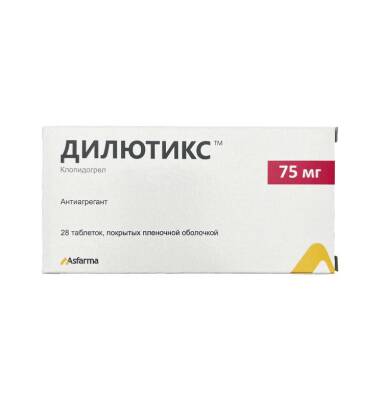 Dilutiks 75 mq N28 tablet - 
