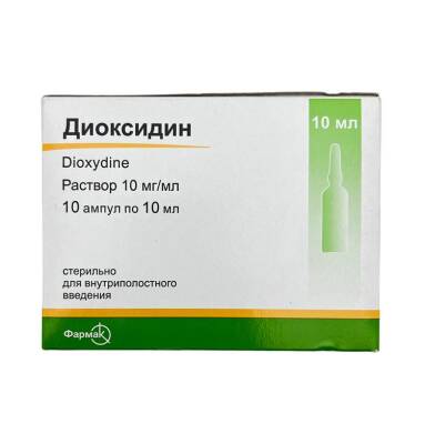 DIOKSIDIN 1% 10ML N10 AMP - 