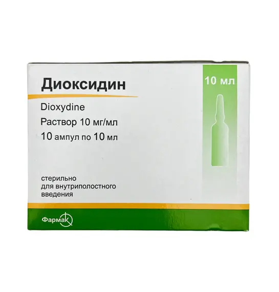 DIOKSIDIN 1% 10ML N10 AMP - 1