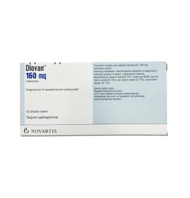 Diovan 160 mq N14 tablet - 