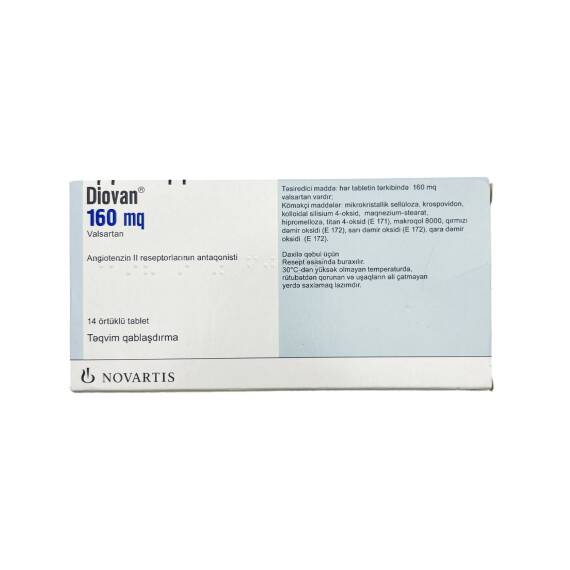 DIOVAN 160MG N14 TB - 1