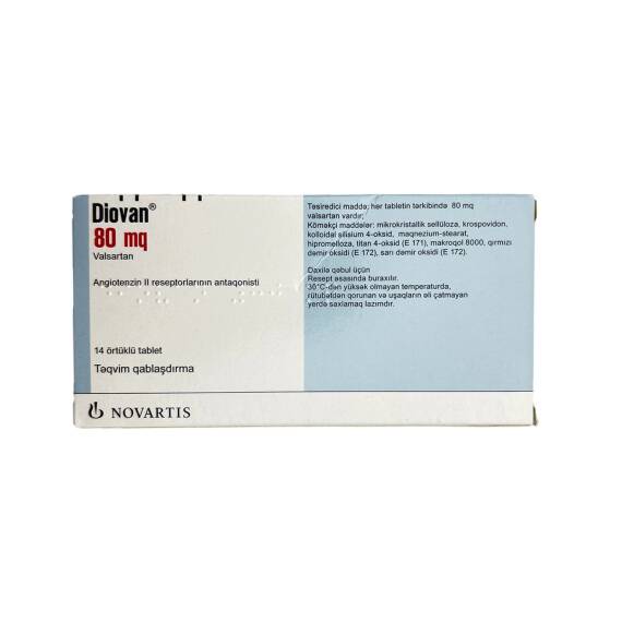 Diovan 80 Mq N14 Tablet - 1