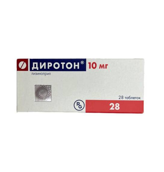 Diroton 10 mq N28 tablet - 1