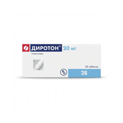 DIROTON 20MG N28 TB - 