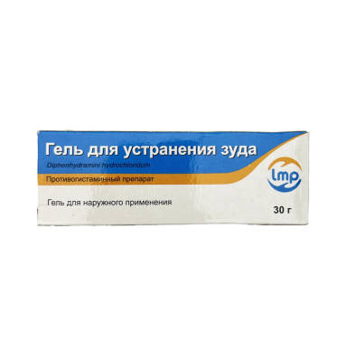 DLYA USTRANENIYA ZUDA 30GR GEL - 