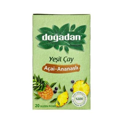 Doğadan Açai-Ananaslı Yaşıl çay N20 - DOGADAN