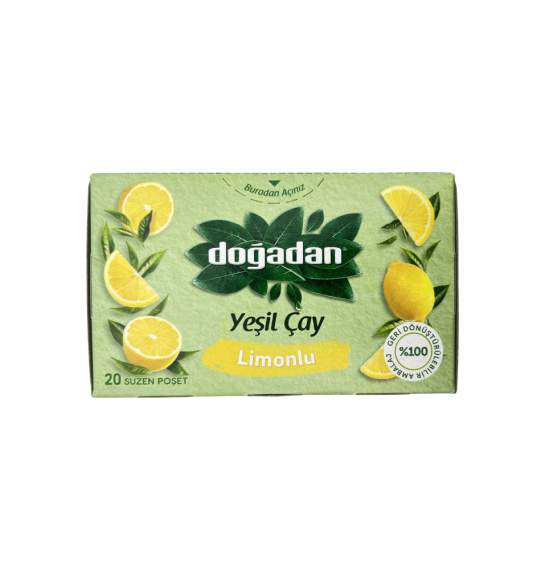 Doğadan Limonlu Yaşıl çay N20 - 1