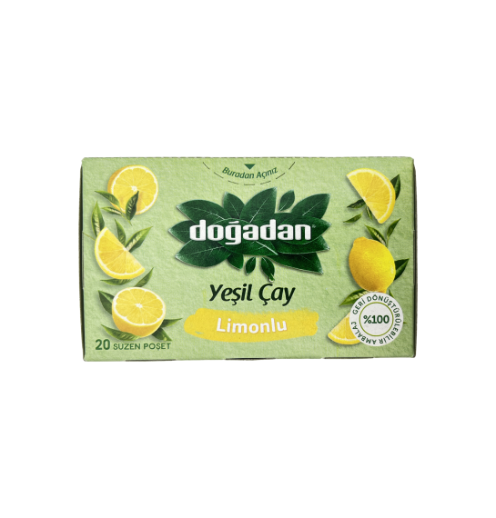 Doğadan Limonlu Yaşıl çay N20 - 1