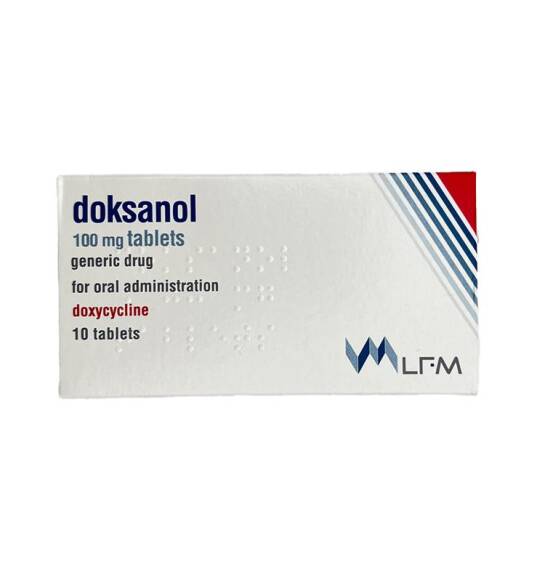 Doksanol 100 Mg N10 tablet - 1