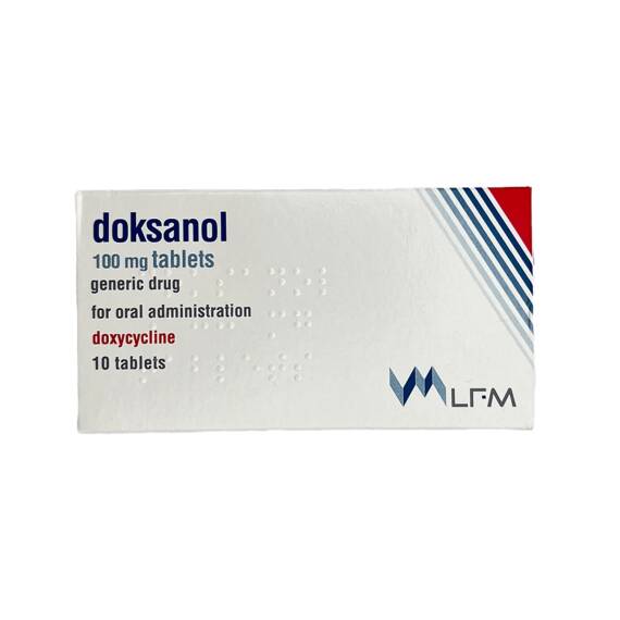 Doksanol 100 Mg N10 tablet - 1