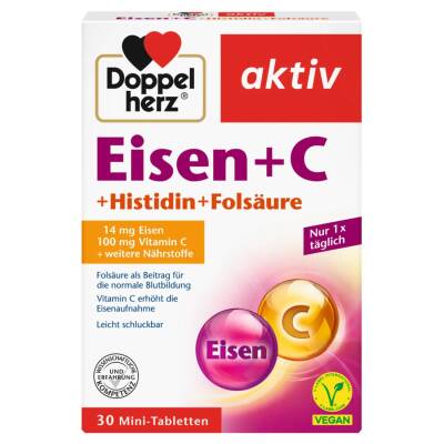 DOPPEL HERZ AKTIV EISEN+C N30 TAB - 