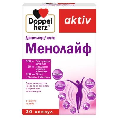 DOPPEL HERZ AKTIV MENOPAUZA N30 TB - 