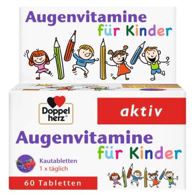 DOPPEL HERZ AUGENVITAMINE KINDER N60 TAB (1490) - 