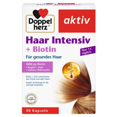 DOPPEL HERZ HEAR INTENSIV BIOTIN N30 CAP - 