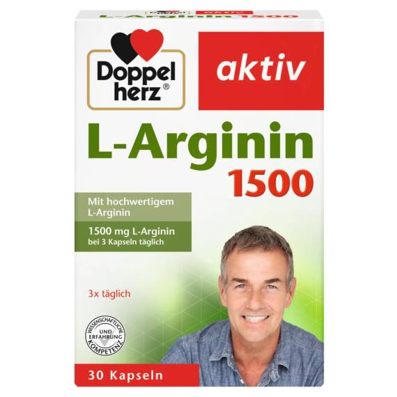 DOPPEL HERZ L-ARGININ 1500MG N30 CAP (2010) - 1