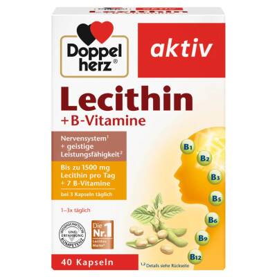 DOPPEL HERZ LECITHIN+B N40 CAP (4700) - 