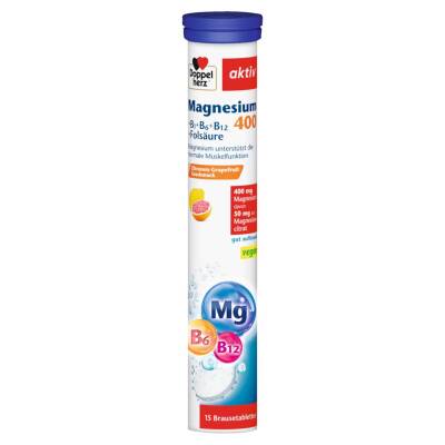 DOPPEL HERZ MAGNESIUM 400MG+VITAMIN B N15 EFV TAB - 