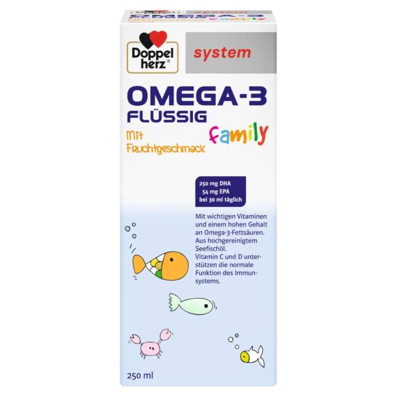 DOPPEL HERZ OMEGA-3 FAMILY 250ML SRP (1259) - 1