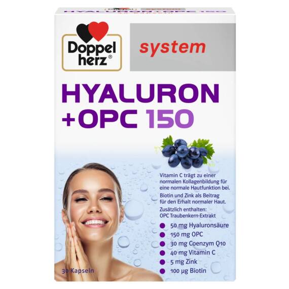 DOPPEL HERZ SYSTEM HYALURON +OPC 150MG N30 KAP - 1