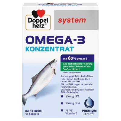 DOPPEL HERZ SYSTEM OMEGA -3 KONZENTRAT N30 KAP - 