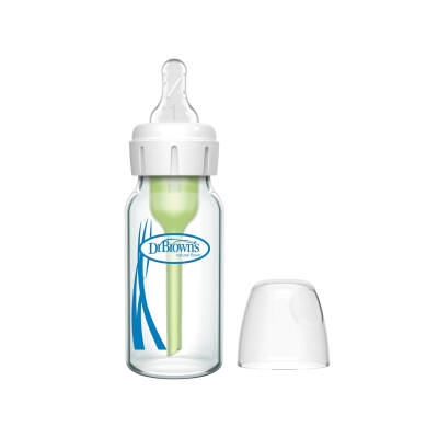 Dr Browns Anti-kolik dar ağız şüşə butulka 120 ml, 0 ay+ - DR.BROWN S