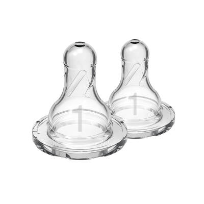 DR.BROWN S 302-INTL/4877 NARROW ANTI-COLIC NIPPLE 2-PACK 0M+ - DR.BROWN S