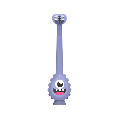 DR.BROWN S HG094/6480 TOOTH SCRUBBER TODDLER TOOTHBRUSH MONSTER PURPLE 1-4Y - DR.BROWN S