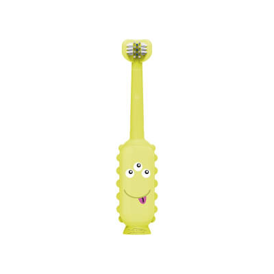 DR.BROWN S HG099/9122 TOOTH SCRUBBER TODDLER TOOTHBRUSH MONSTER GREEN 1-4Y - DR.BROWN S