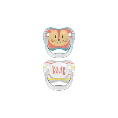 Dr Browns PreVent ortodontik əmzik, firuzəyi-boz, 0-6 ay - DR.BROWN S