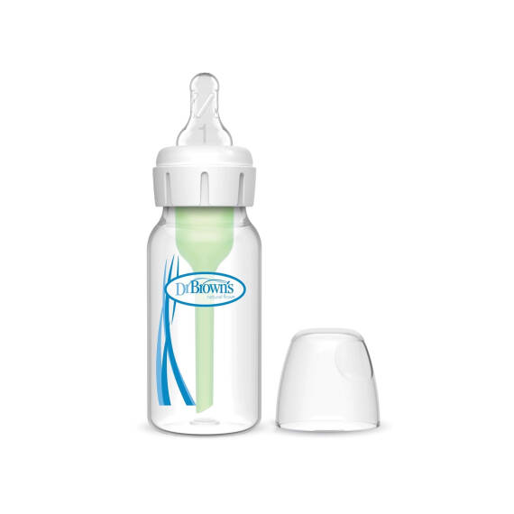 DR.BROWN S SB41005/3962 ANTI-COLIC NARROW OPTIONS+ BABY BOTTLE 120ML 0M+ - 1