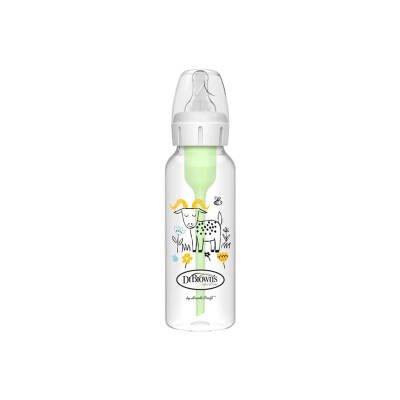 Dr Browns Anti-kolik dar ağız butulka 250 ml, keçi, 0 ay+ - DR.BROWN S