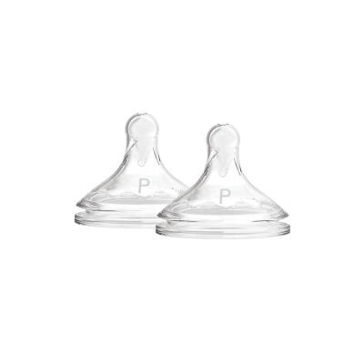 DR.BROWN S WN0201-INTLX/7525 ANTI-COLIC TEAT PREEMIE FLOW WIDE-NECK 2-PACK 0M+ - DR.BROWN S