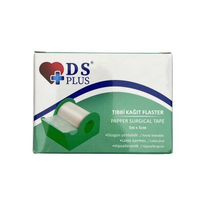 Ds Plus+ Tibbi Kagit Flaster 5mx5cm - 