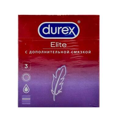 Durex Elite 3 ədədli prezervativ - DUREX