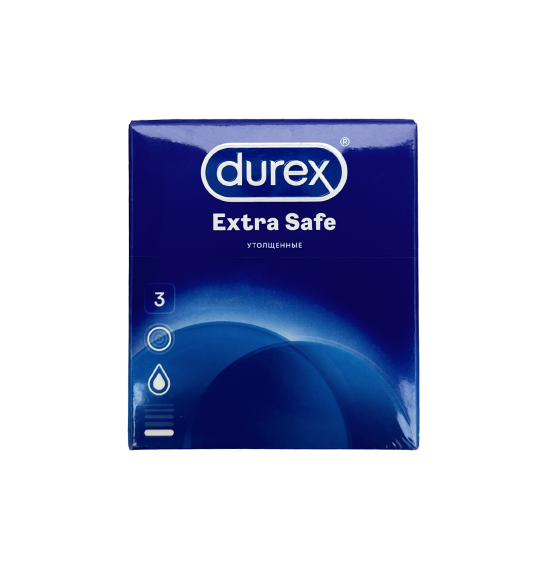 Durex Extra Safe 3 ədədli prezervativ - 1