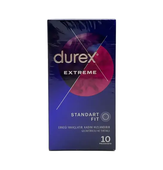 Durex Extreme 10 ədədli prezervativ - 1