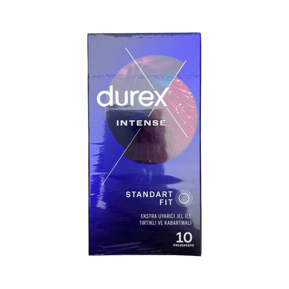 Durex İntense 10 Ədədli Prezervativ - 1
