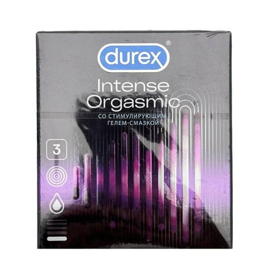 Durex İntense Orgasmic 3 ədədli prezervativ - 1